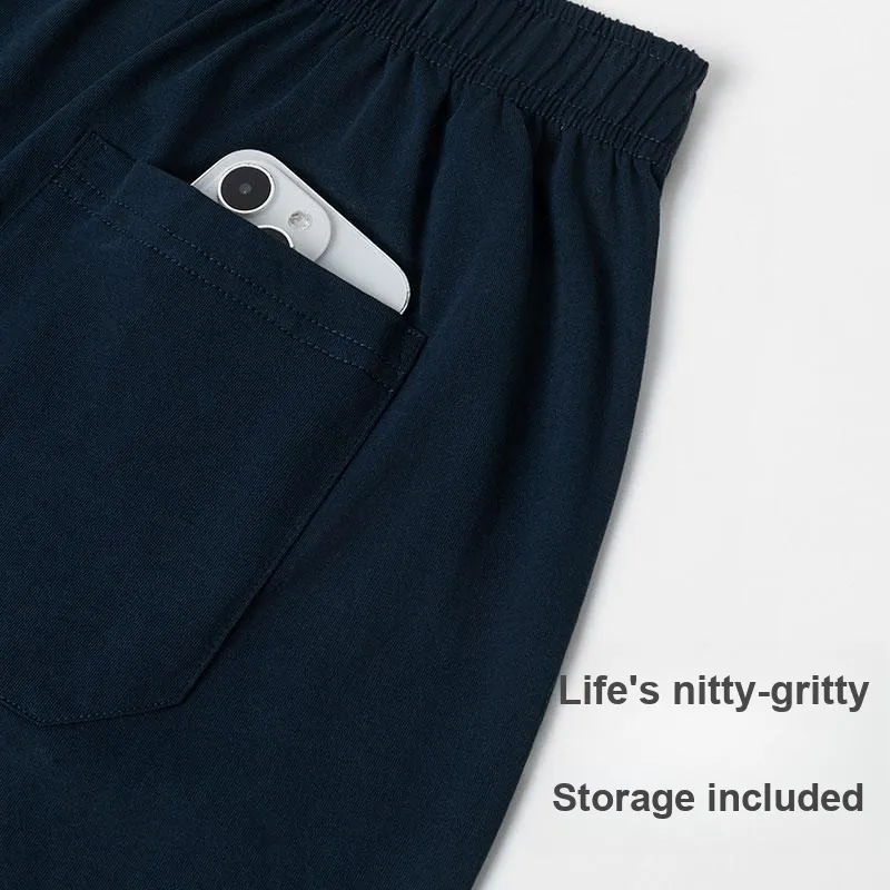 Shuya Pajama Pants Men's Royal Blue-3