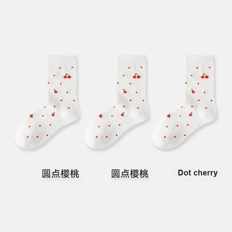 H YXIANG Mid Calf Socks Women's Combo Set-15