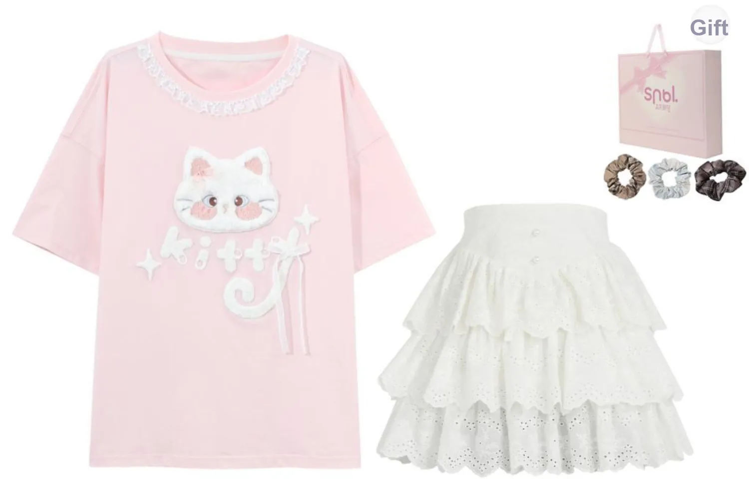 SNBL Two Piece Skirt Sets Women's
