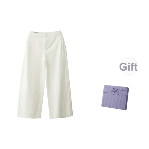 DITB Белый Женские Повседневные Брюки