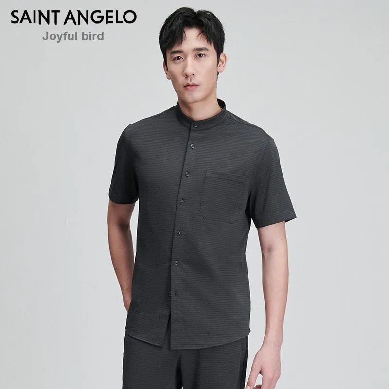 SAINT ANGELO Shirts Unisex Midnight Blue-2