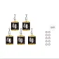 Detachable Lead Weights[4g]5 Pcs, Includes 10 Stopper Pieces