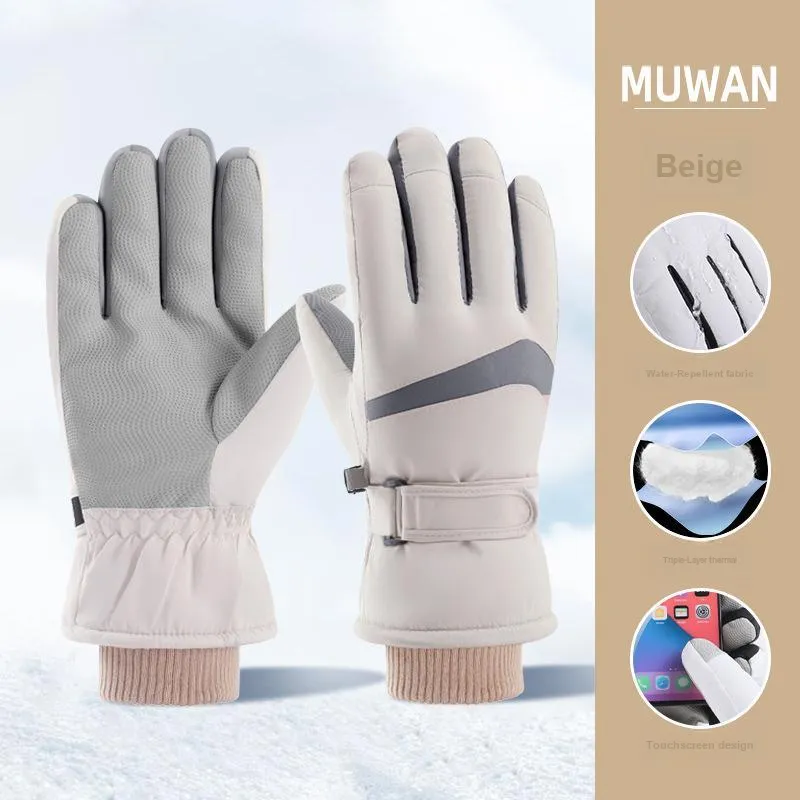 SINGLELADY Skiing Cycling Gloves-5