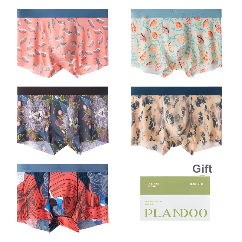 PLANDOO Underpants Men's 5 Pack-15
