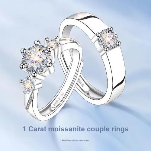 EAST BEAUTY 999 Fine Silver Rings Unisex