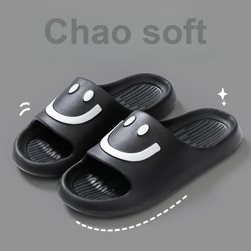 LUNNIFEIYA Squashy And Bouncy Feeling Summer Soft Sole Indoor Home Bathroom Slip Resistant EVA Slippers-16