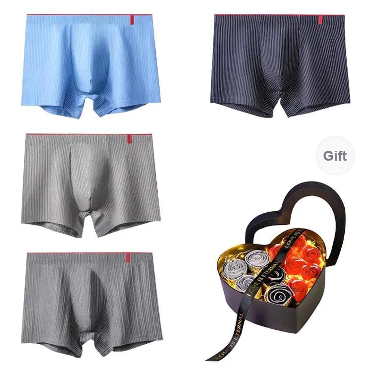 Lanza Underpants Men's Box+Shopping Bag Combo Set-5