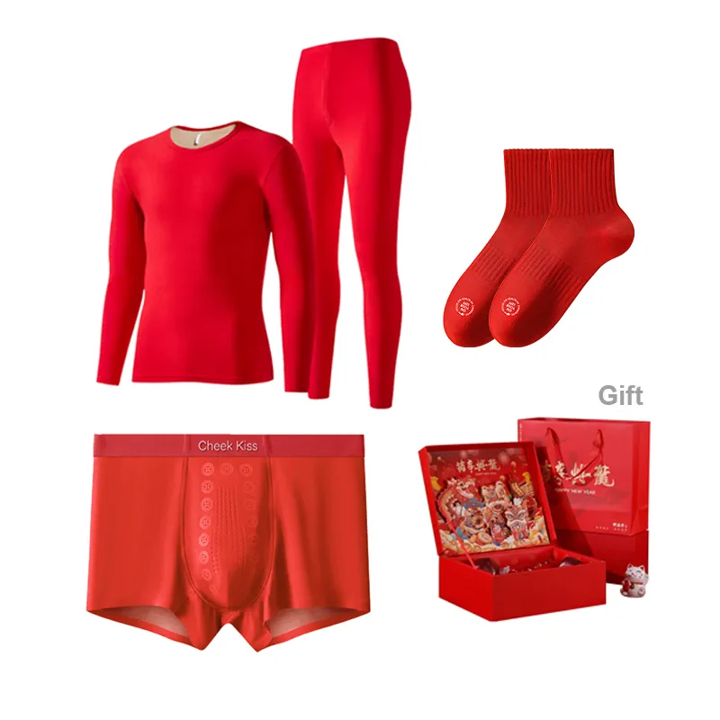 Cheekkiss Underwear Gift Boxes Men's Red-15
