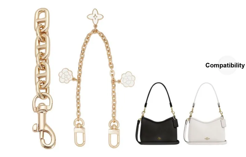 GUYI Metal Bag Accessory Women's Gold-23