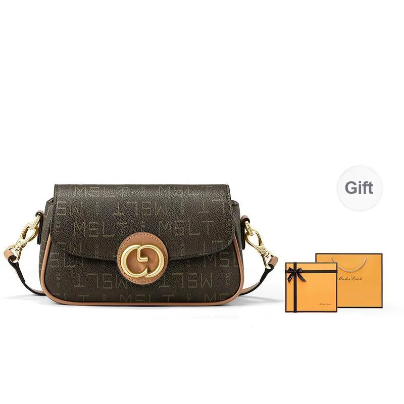 MashaLanti PVC And Synthetic Leather Western Crossbody Bag Shoulder Bag Regular Women's Coffee With Tea-1