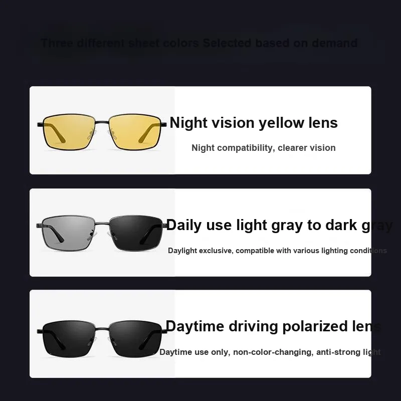 Wood Premium Alloy Irregular Shape Sunglasses Men's-4
