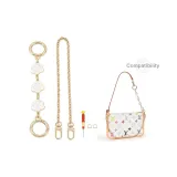 [Smaller Bag Modified Set]Underarm Camellia+Decorative Chain+Modified Buckle