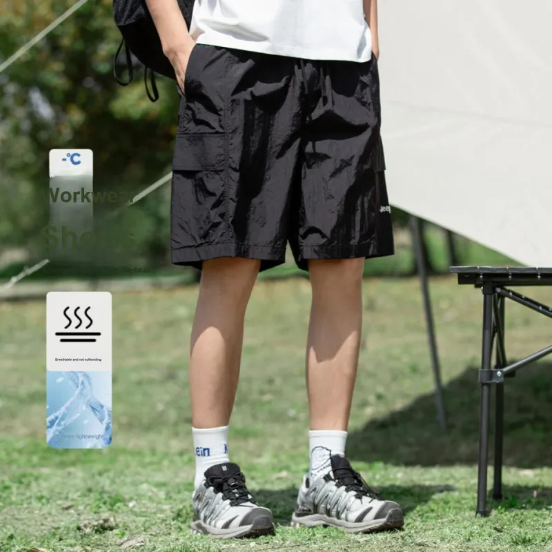 Jeep Outdoor Casual Cargo Shorts Men's-6