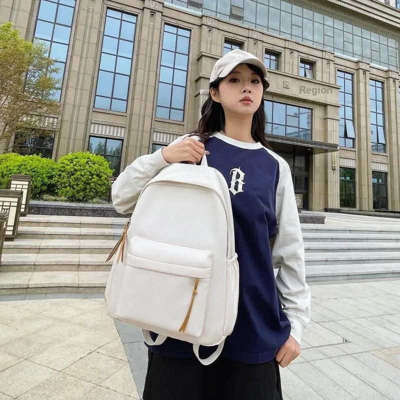 SURELAPTOP Canvas Backpack Unisex Multicolor-1