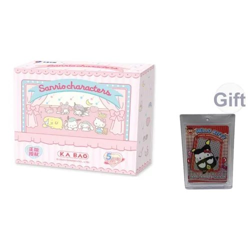 Kabao Cultural Creation Sanrio Characters Polaroid Вечеринка Карта 5 пар Коллекция Карта IP Аниме Карточки 36 Сумки Коробка