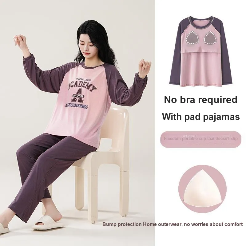MADALLO Pajama Set Women's Dark Purple-4