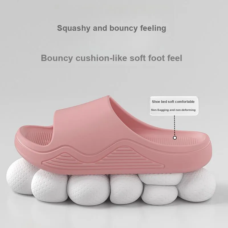 Foot Recreation Summer Indoor Home Use Slip Resistant Bathroom Bathing Eva Slippers, Unisex, Slippers-21