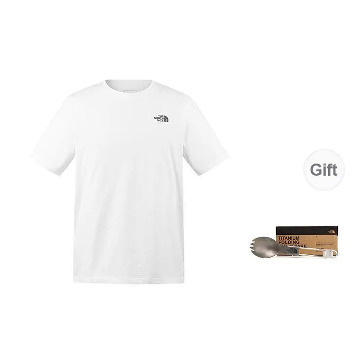 THE NORTH FACE SS24 T Shirt Unisex White-1