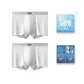 Refined Box 2 Pack (White+White)