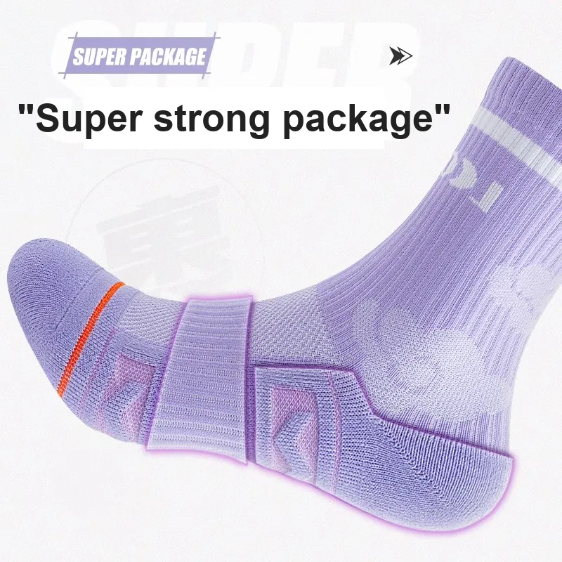LUOLIAN Mid Calf Socks Women's 3 Pack-4