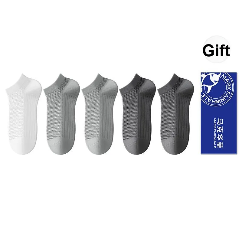 FAIRWHALE Ankle Socks Men's Gift Box Combination-5