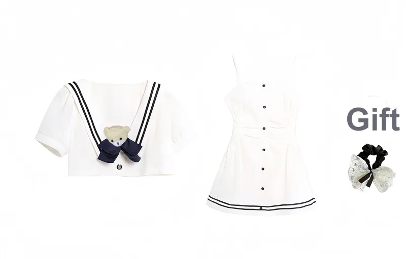 PAVEA Two Piece Skirt Sets Women's-0