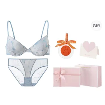 FREELASS Underwear Gift Box Women's Blue Lily