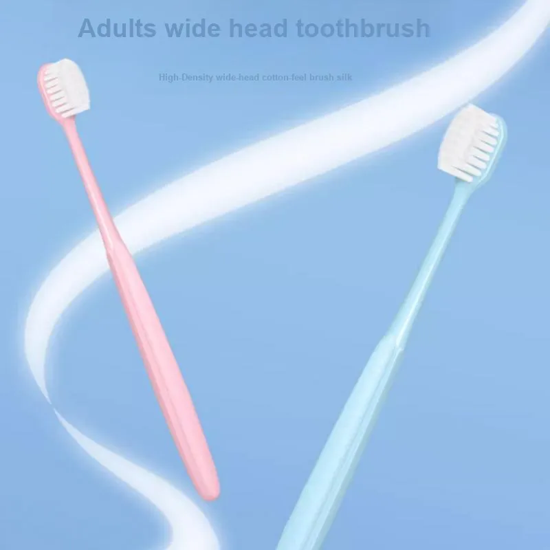 FAWNMUM Wide Soft Bristles Toothbrushes Interdental Cleaning-2