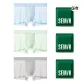 3 Pack (Mist Gray+Sky Blue+Turquoise)