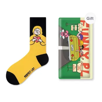 PL Mid Calf Socks Unisex Shopping Bag 1 Pack