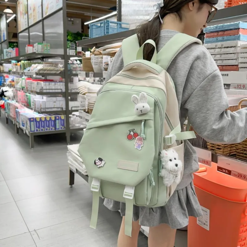 URBAN FOREST Nylon Backpack Women's Multicolor-13