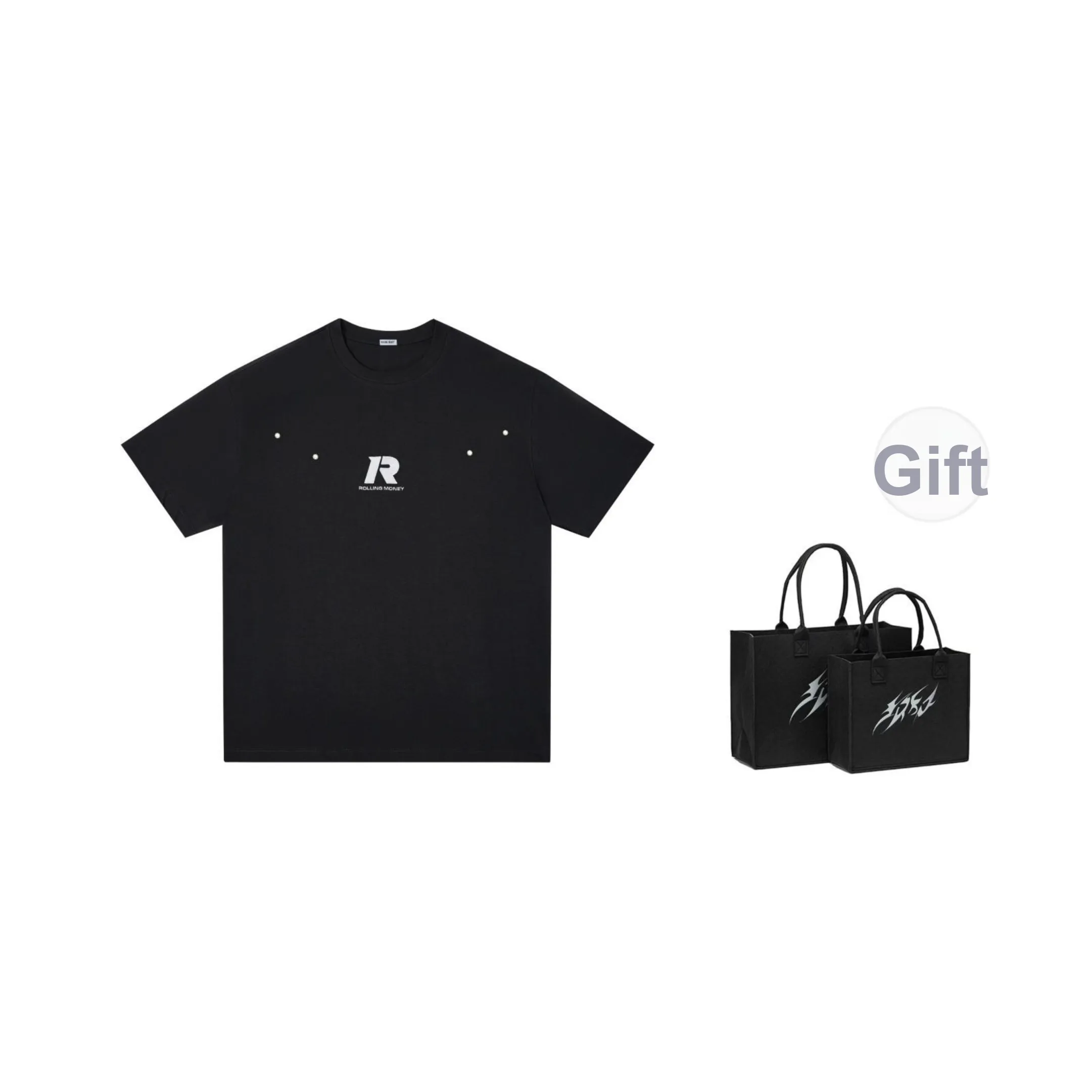 Rolling Money T-Shirt Унисекс Черный