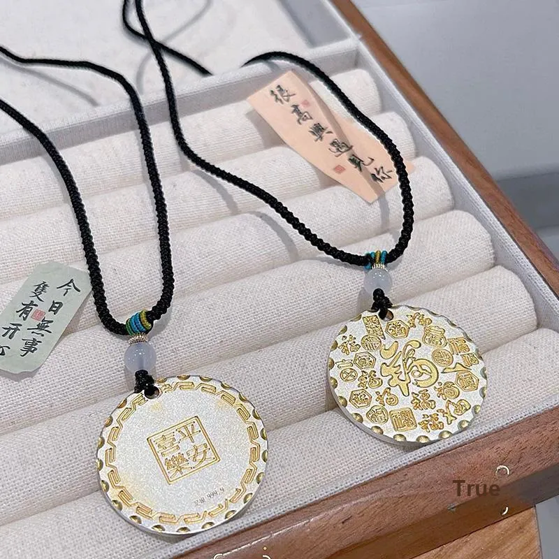 Ascending 999 Fine Silver Necklaces Unisex-3