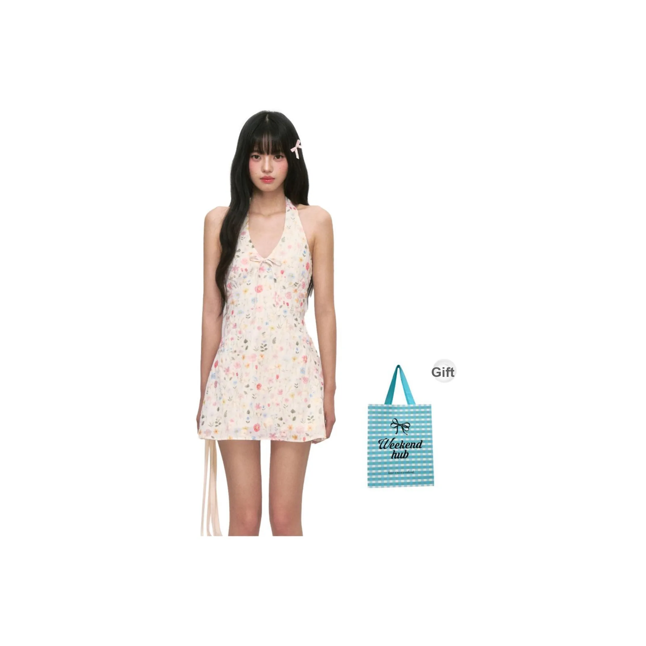 WEEKEND HUB Без рукавов Цветочное платье Женское