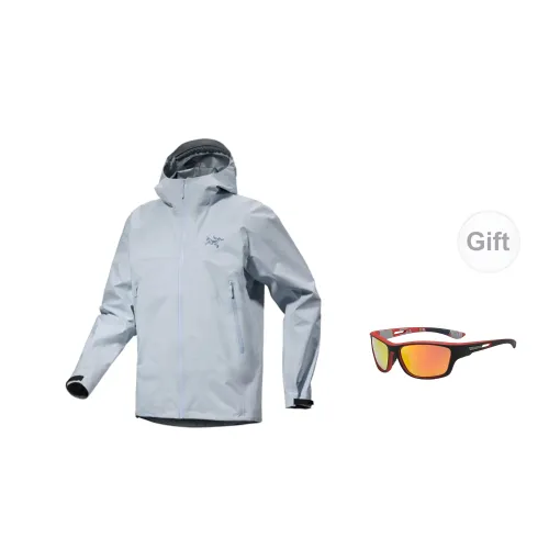 Arcteryx Beta Series Windbreaker Jackets Men Dawn Blue+Free Eyeglasses