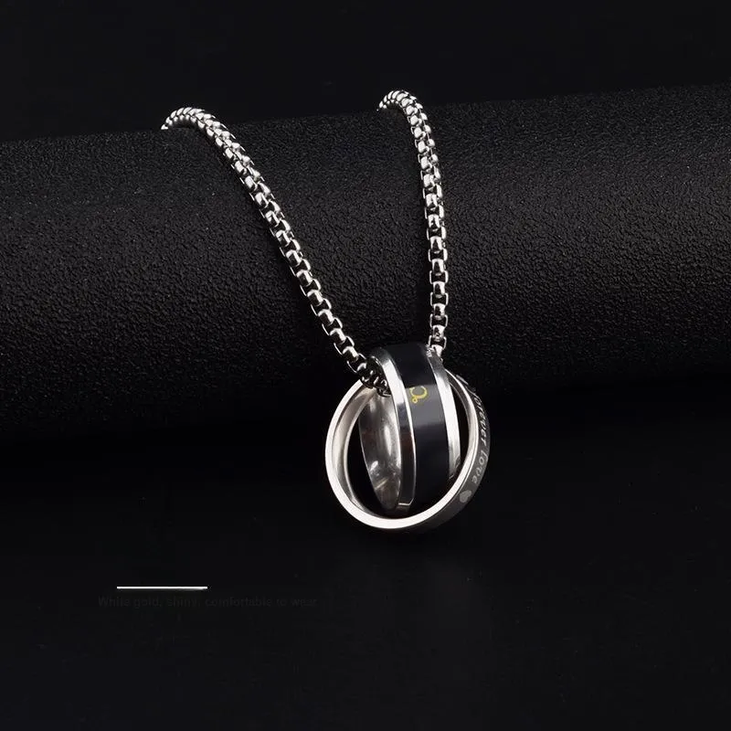 ASTAR HADES Titanium Steel Necklaces Unisex-3