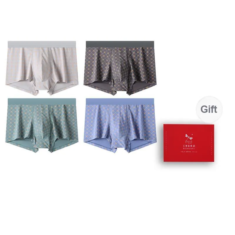 RED DRAGONFLY Underpants Men's Box 4 Pack-12