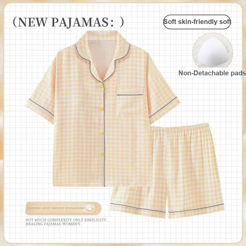 OUSHIBO Pajama Set Women's Image Color-1