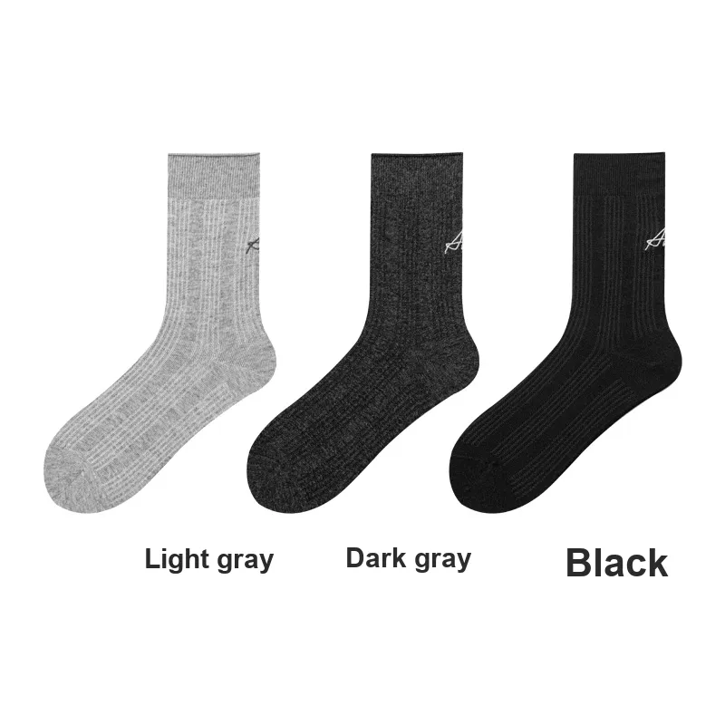 H YXIANG Mid Calf Socks Women's Combo Set-9