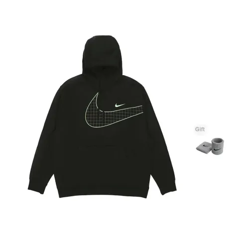 Nike Sweatshirts Unisex Black+Wristbands