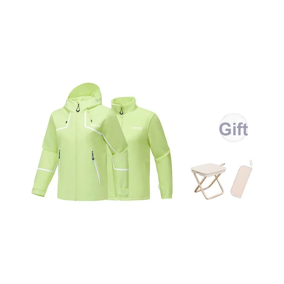 Skechers Термический Светоотражающий с высокой видимостью Водонепроницаемый And Водоотталкивающий Ветрозащитный Ветровка Женские