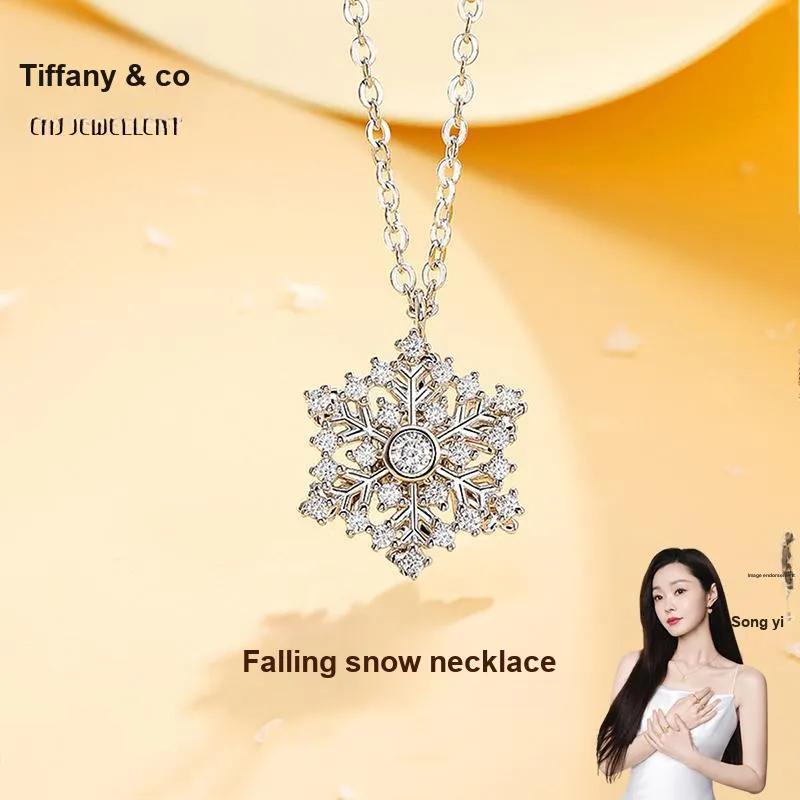 CHAOHONGJI S925 Sterling Silver, Refined Luxury Niche Fashion, Youthful, Everyday Commute Versatile Necklaces Women's-1