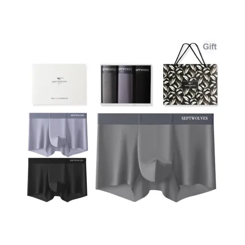 SEPTWOLVES Нижнее белье Мужской Набор в подарочной коробке + Сумка для покупок