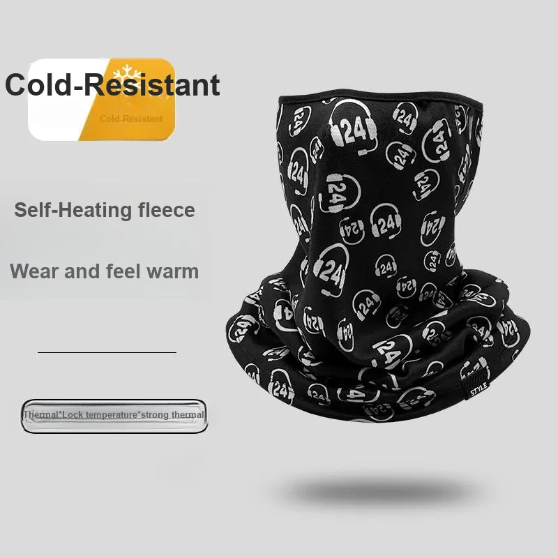 JIEKAI Riding Equipment Cycling Face Mask Unisex Polyester 27*36CM Multiple Colors-38