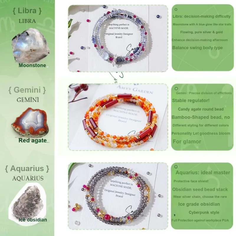 Amy's Garden Crystal Bracelets Women's-70