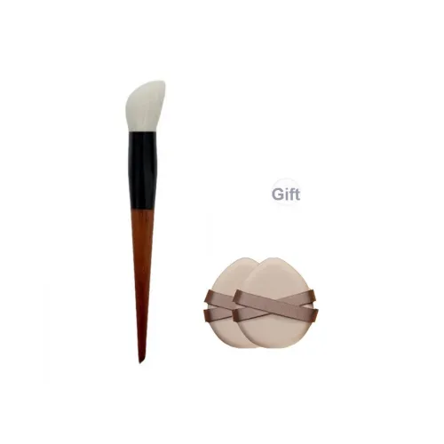 MOHUAYU Древесина SLOPE Blush Brush Foundation Brush Кисти для макияжа