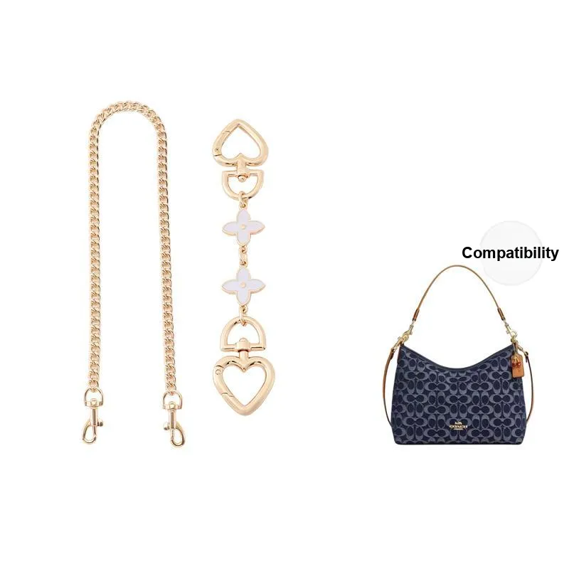 Gloya Alloy Bag Accessory Women's Gold Tone-0