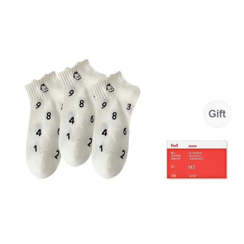 MIIOW Trend Party Series Ankle Socks Women's Shopping Bag Combo Set-10