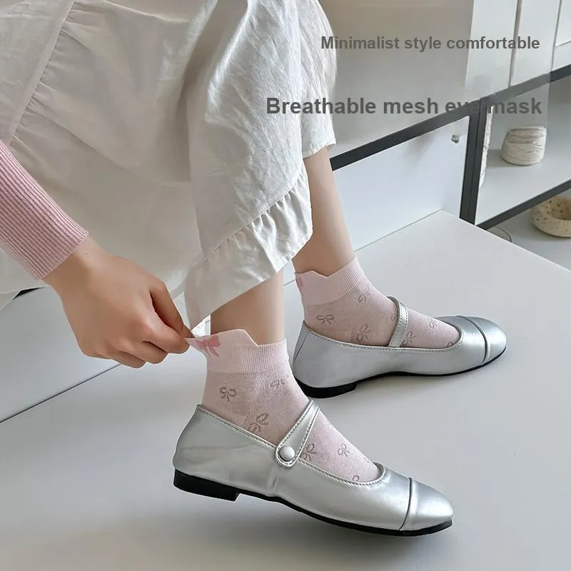 XIA.WA.ZHI.XIU Ankle Socks Women's Box 5 Pack-2