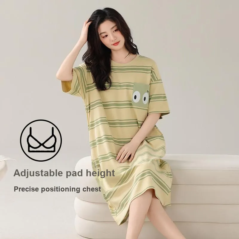 MADALLO Women's Nightgowns-4